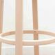 Alvar Aalto 64 stool in black and birch for Artek