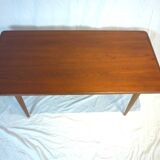 Teak stained oak living room table