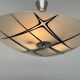 Mid-century design glass pendant by Napako, Czechoslovakia, 1970s.