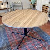 Steiner walnut tray dining table