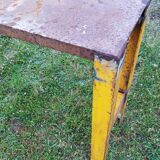 Industrial metal workbench