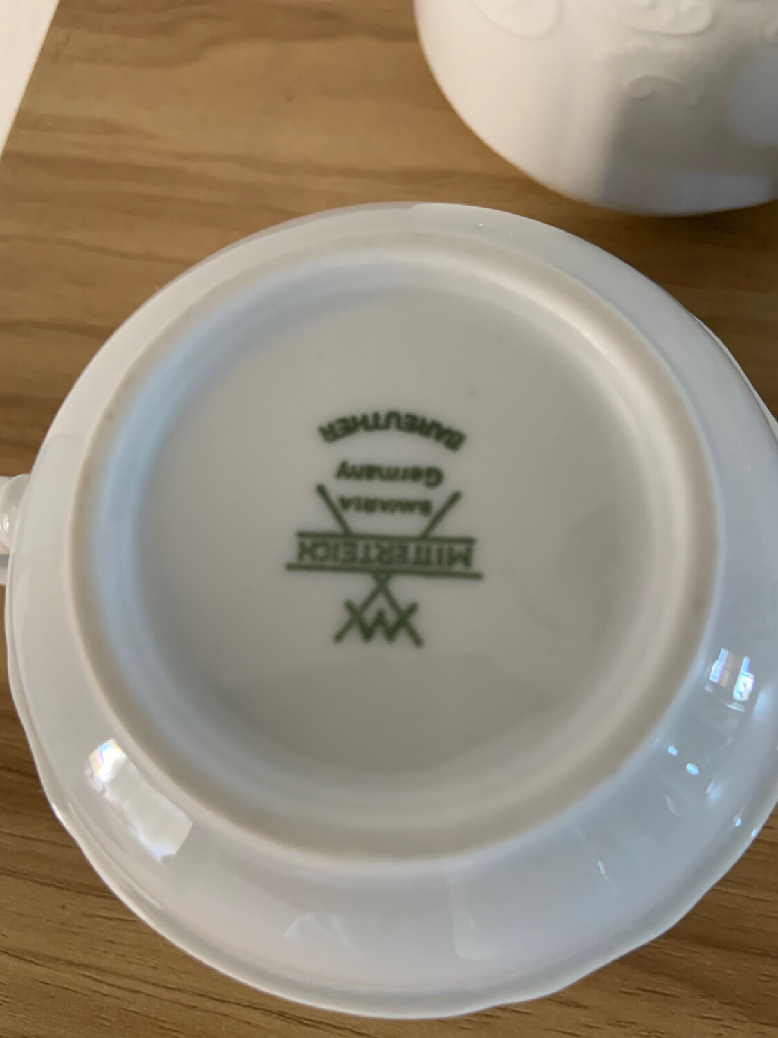 Tasses Bareuther Bavaria blanches