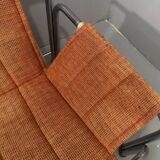 Chromed functionalist sofa by Viliam Chlebo, 1970´s, Czechoslovakia