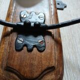 Vintage wall coat rack