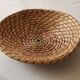 Straw/wicker fruit bowl