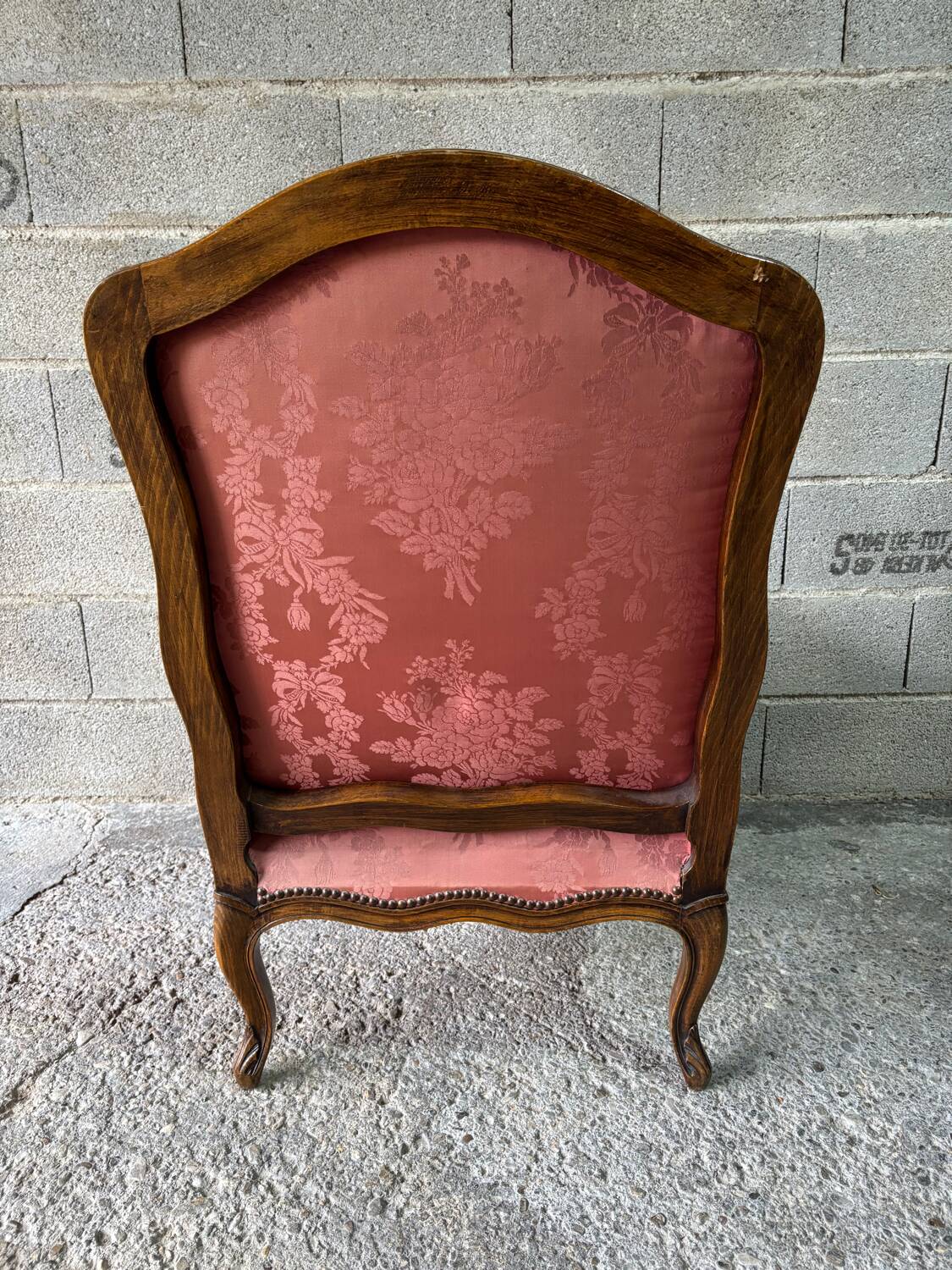 Louis XV style bergère