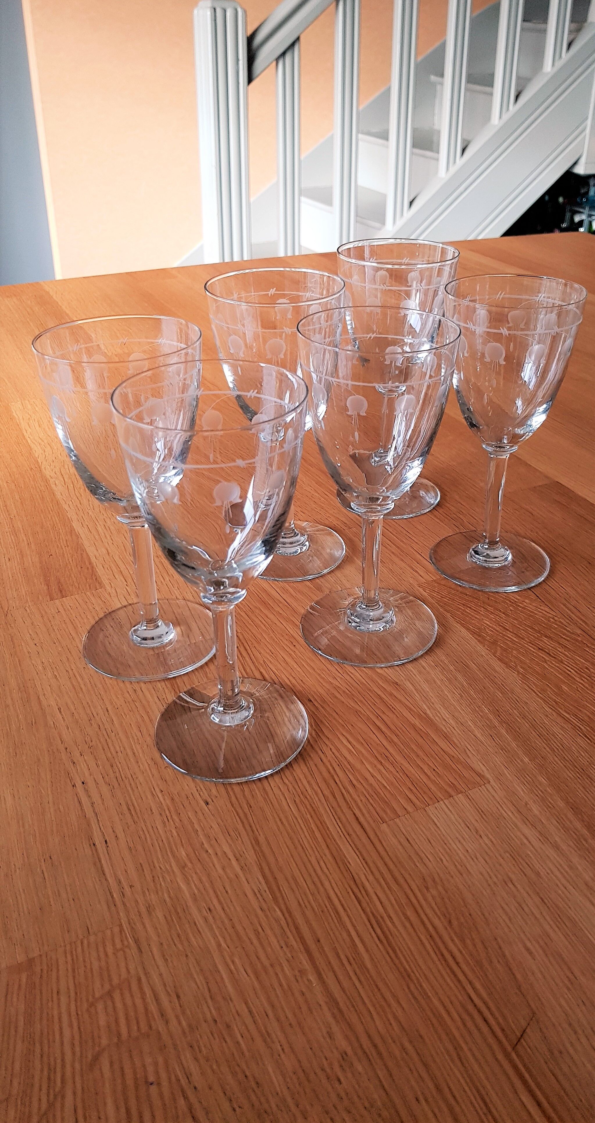 Lot of 6 glasses