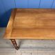 Antique cherry wood dining table from France.