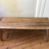 Bamboo bench