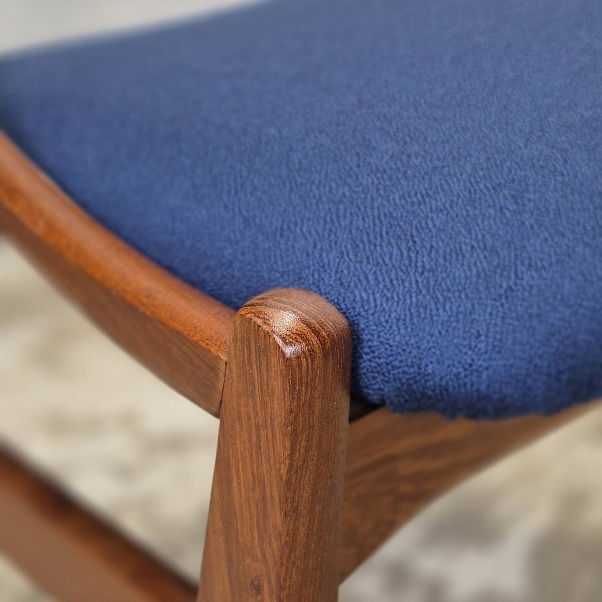 Vintage Danish dining chairs from the 1960s by Vestervig Eriksen.