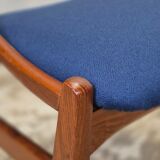 Vestervig Eriksen, vintage 1960s Danish dining chairs