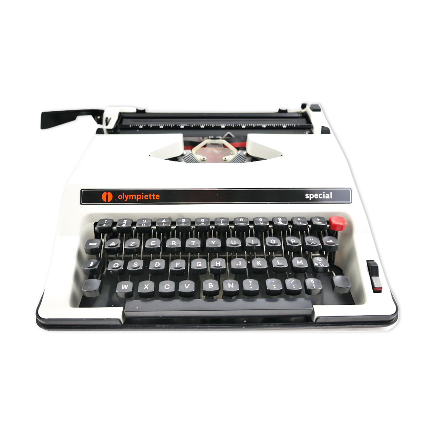 Olympiette special olympia grey typewriter