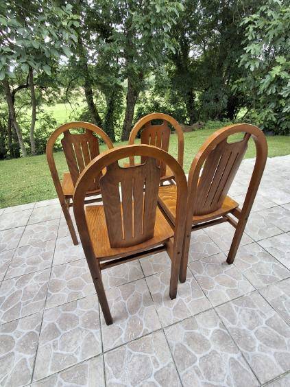 Set of 4 Baumann Argos chairs