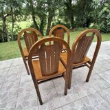 Set of 4 Baumann Argos chairs