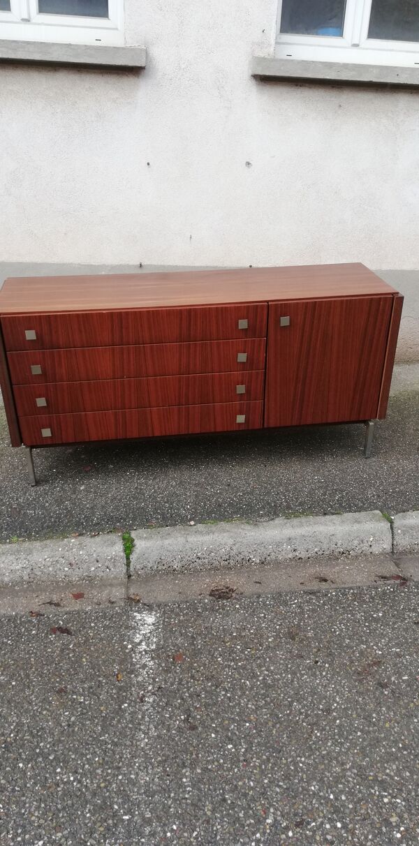 Enfilade vintage placage palissandre