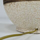 Round art deco ceramic lamp besnard style