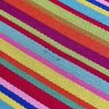 Compact sofa Eames Vitra Alexander Girard Miller stripe fabric