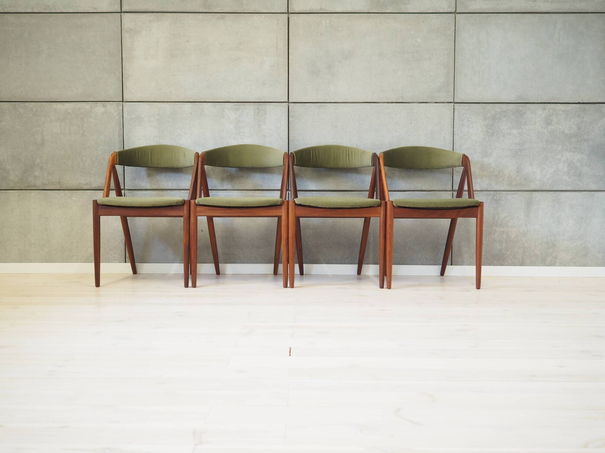 Set of four rosewood chairs, Danish design, 70s, designer: Kai Kristiansen