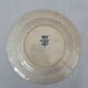 Assiette creuse longwy mesange terre de fer bleu - faïence ancienne fr