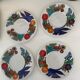 4 coffee cups Villeroy & Boch Acapulco + saucers Year 70