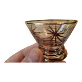 Service liqueur doré