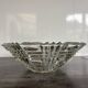 Vintage pressed glass fruit bowl