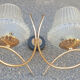 Double wall lamp from Maison Arlus from the 50s