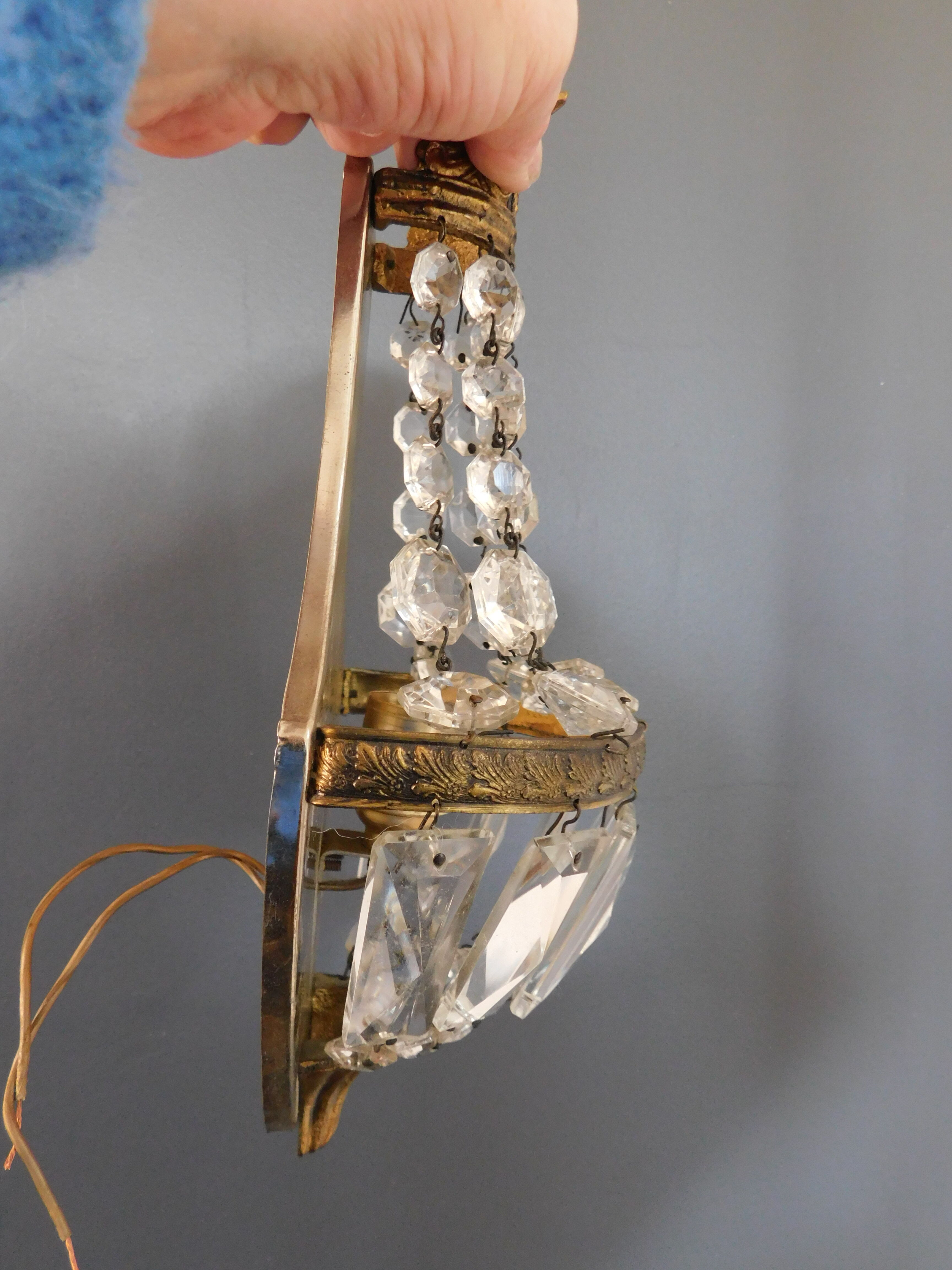 Pair of sconces tassels balloon