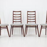 1960s Set of Four Dining Chairs in Teak, Germany