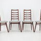 1960s Set of Four Dining Chairs in Teak, Germany