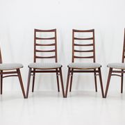1960s Set of Four Dining Chairs in Teak, Germany