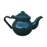 Enamelled teapot