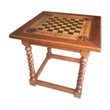 Louis XIII style game table walnut