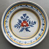 Plat En Faience Polychrome - Bruges - XIXème