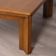 Vintage 1970s "Mou" wooden coffee table designed by Afra & Tobia Scarpa