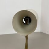 brass and metal diabolo stilnovo style theatre wall light, italy 1950s