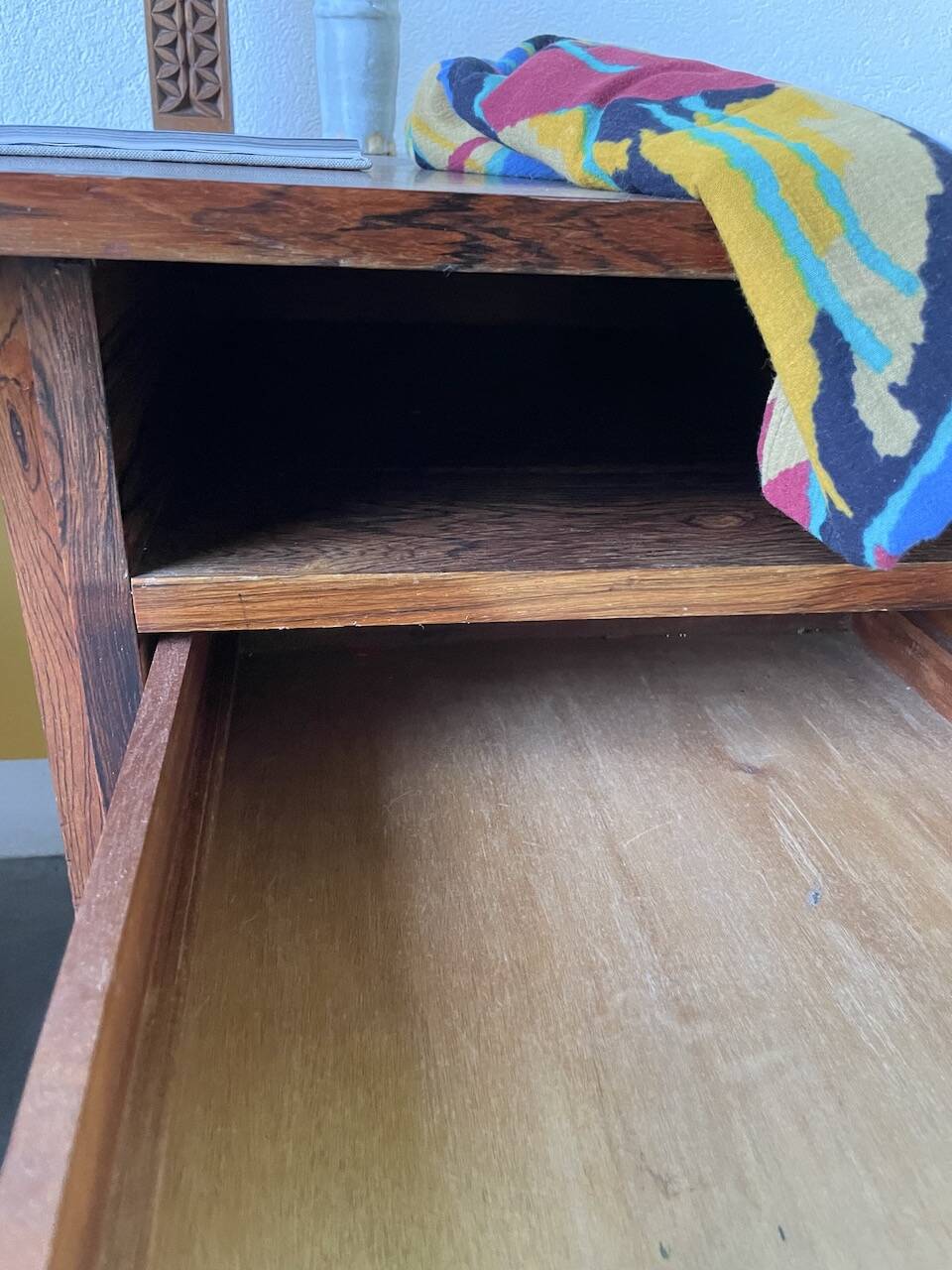Desk and its Scandinavian rosewood chair