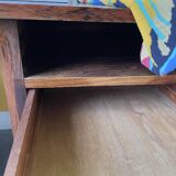 Bureau et sa chaise scandinave palissandre