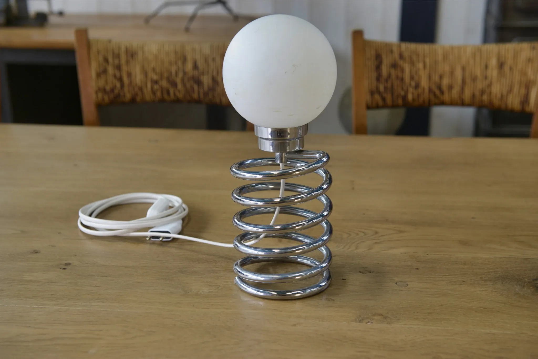 Pair of designer lamps model Spring by Ingo Maurer 20th century