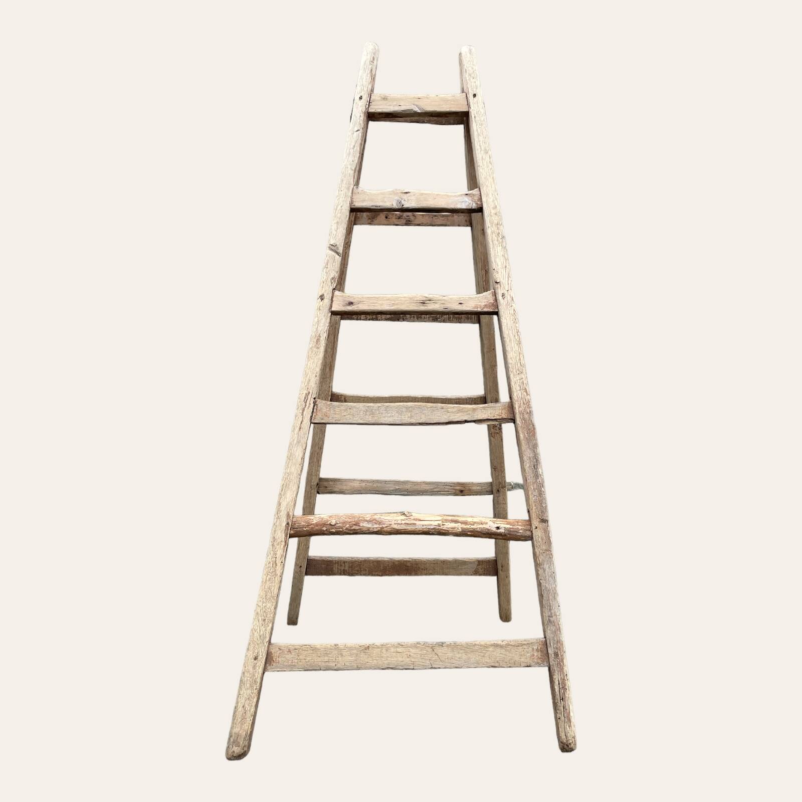 Old wooden painter's ladder
