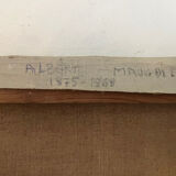 Bank of the Marne, oil on canvas signed Albert Mauguiere 1875-1968