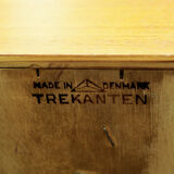 Chest of drawers teak, danish design, 60's, producer: trekanten-hestbæk a/s