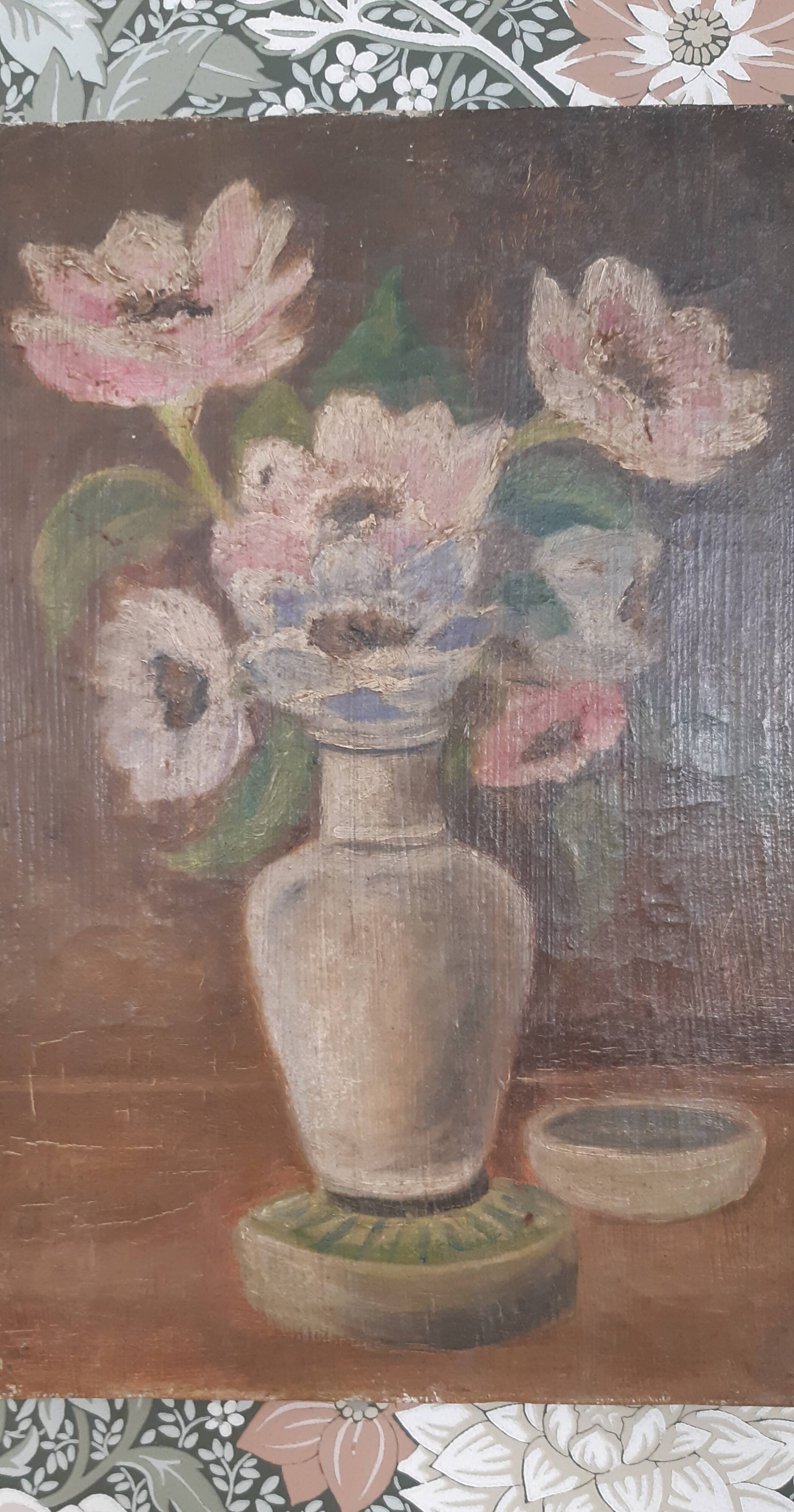 Flower oil painting