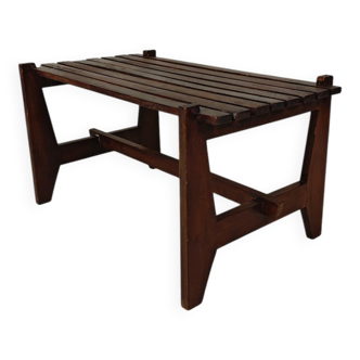 Modernist oak coffee table