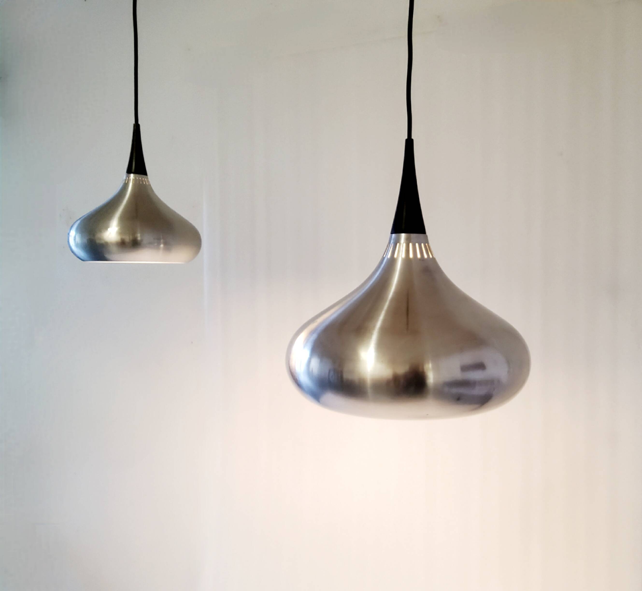 pair of Orient suspensions by Johannes Hammerborg, Scandinavian design, 1960s