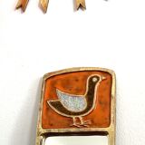 Mirror Mithé Espelt "bird" 30 cm