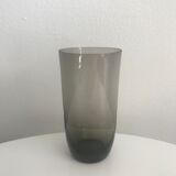 Pair of 2 smoked high glasses