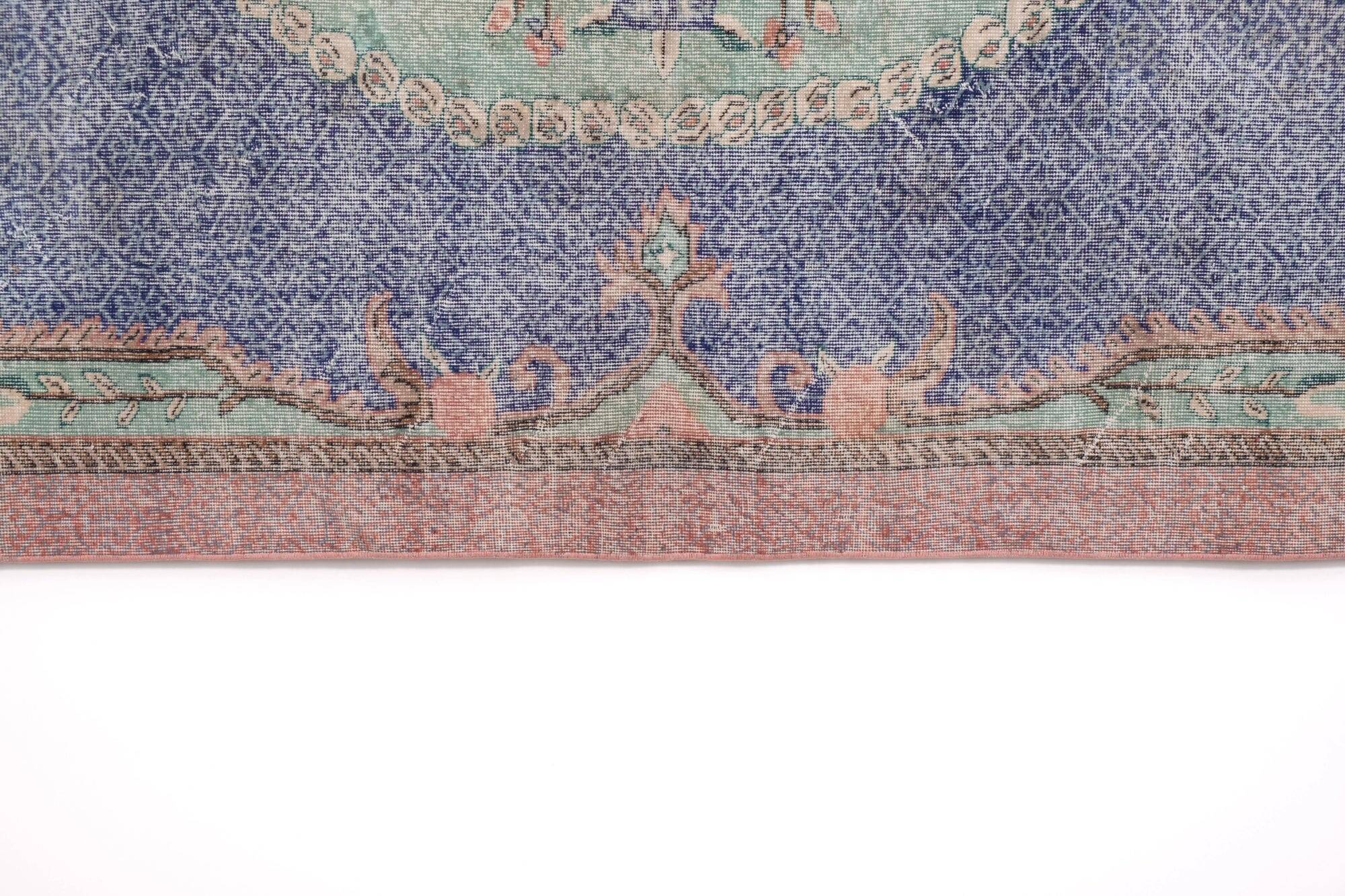 Vintage Turkish Oushak rug 192x304 cm