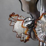 1970s Chandelier with Murano Glass Shades,Italy