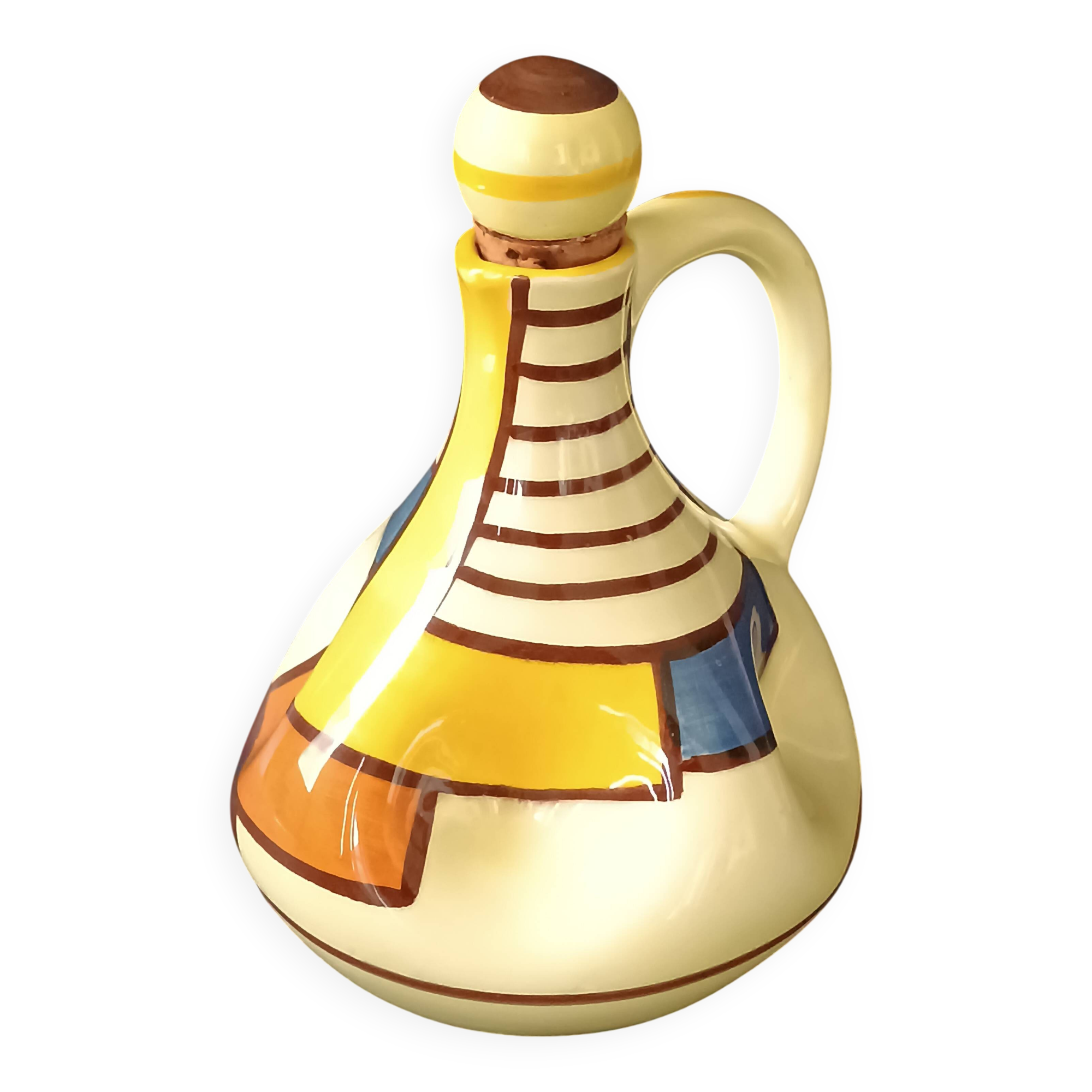 Ceramic carafe bottle designed by Eva Zeisel for Schramberg 1928